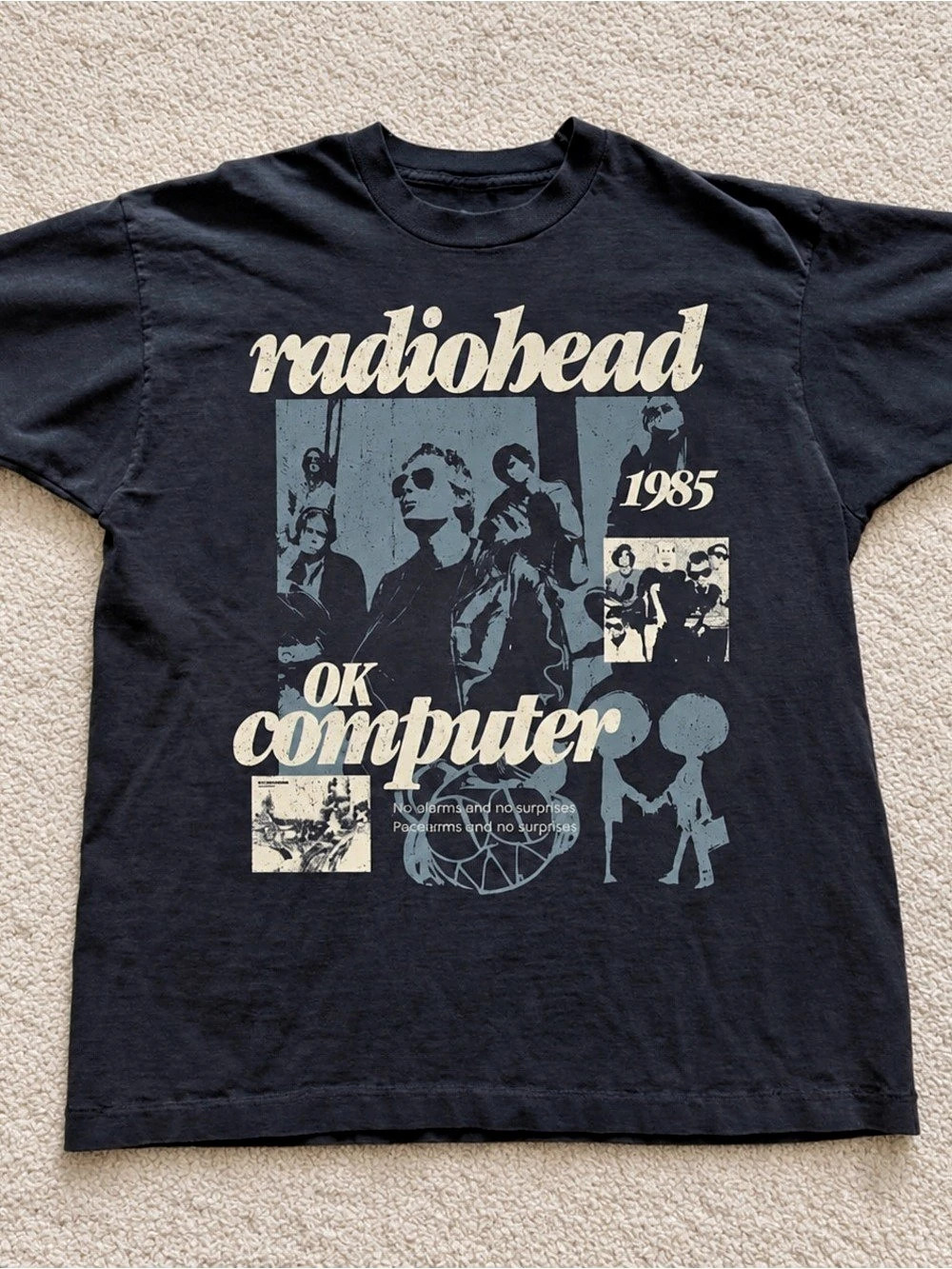Radiohead Computer Graphic Tee – Black (Gildan Reprint)